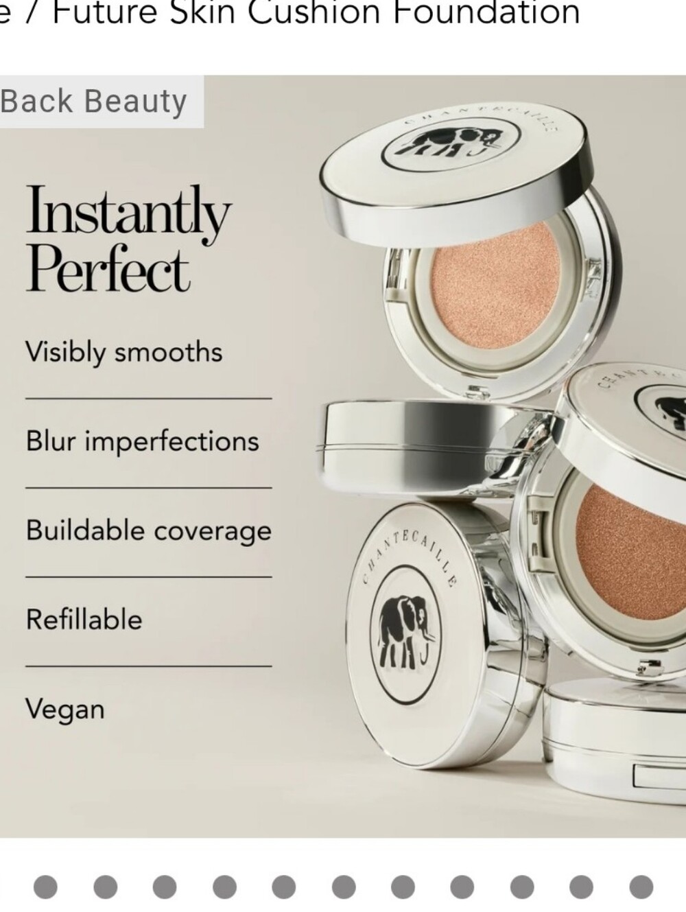 Chantecaille Future Skin Cushion Foundation - Wheat 2 Packs Sealed $146 MSRP